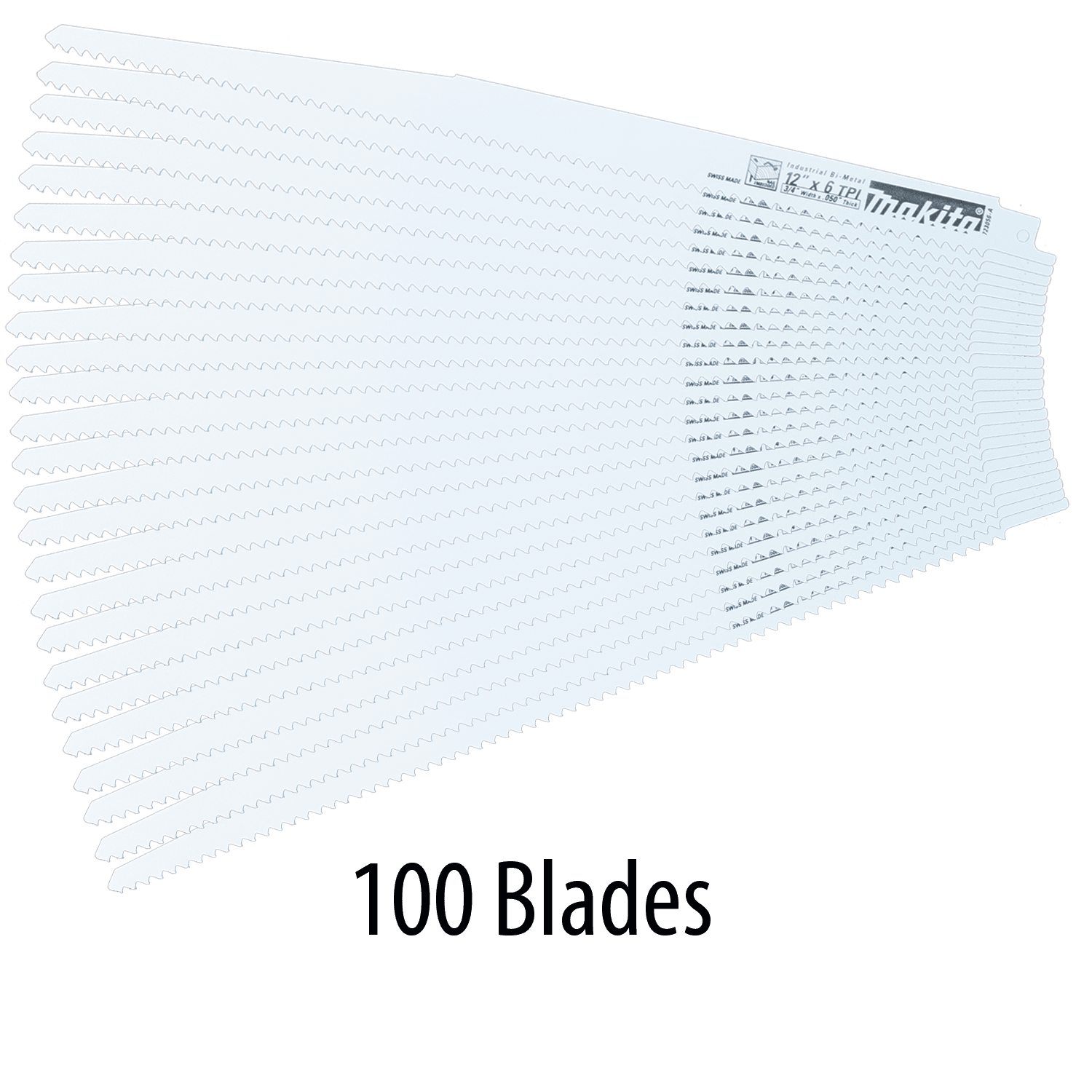 Picture of 12" Wood Cutting Recipro Saw Blade, 6TPI, 100/pk