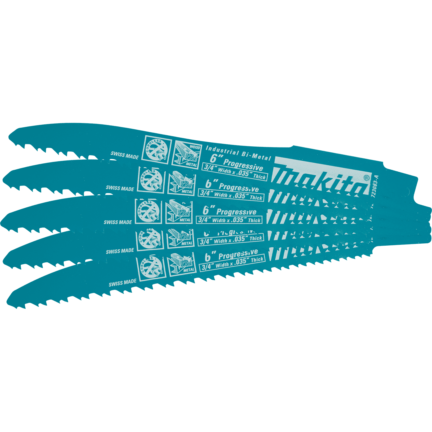 Picture of 6" Recipro Saw Blade, Progressive, 5/pk