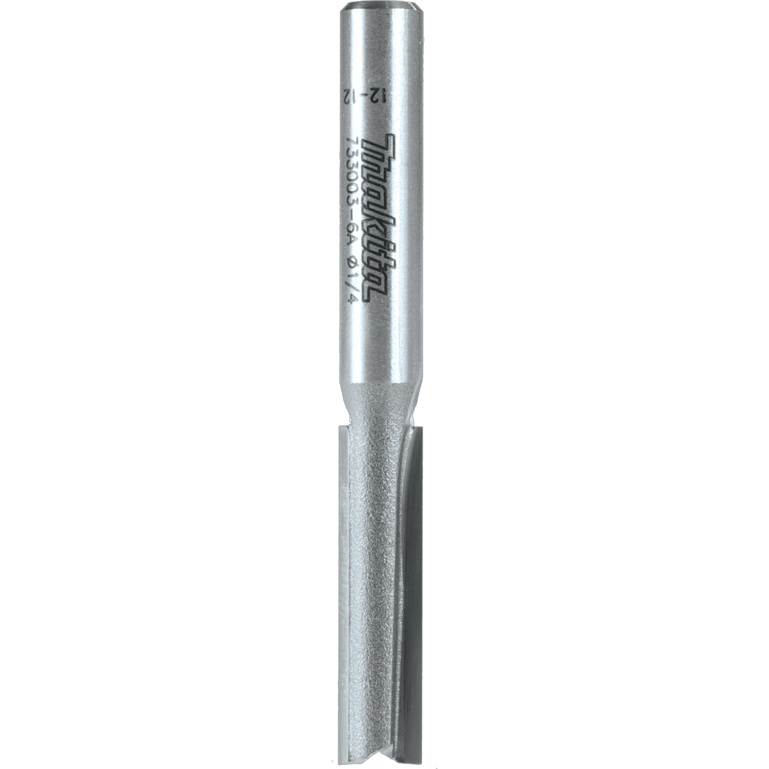 Picture of Router Bit 1/4" Straight 2 Flute, 1" Cut, 1/4" SH, C.T