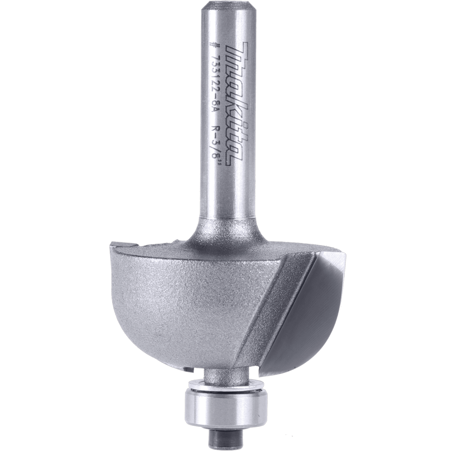 Picture of Router Bit 3/8" Cove, 2 Flute, 1/4" SH, C.T.