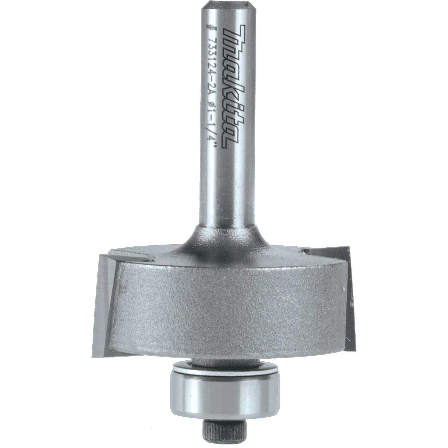 Picture of Router Bit 3/8" Rabbet, 2 Flute, 1/4" SH, C.T.