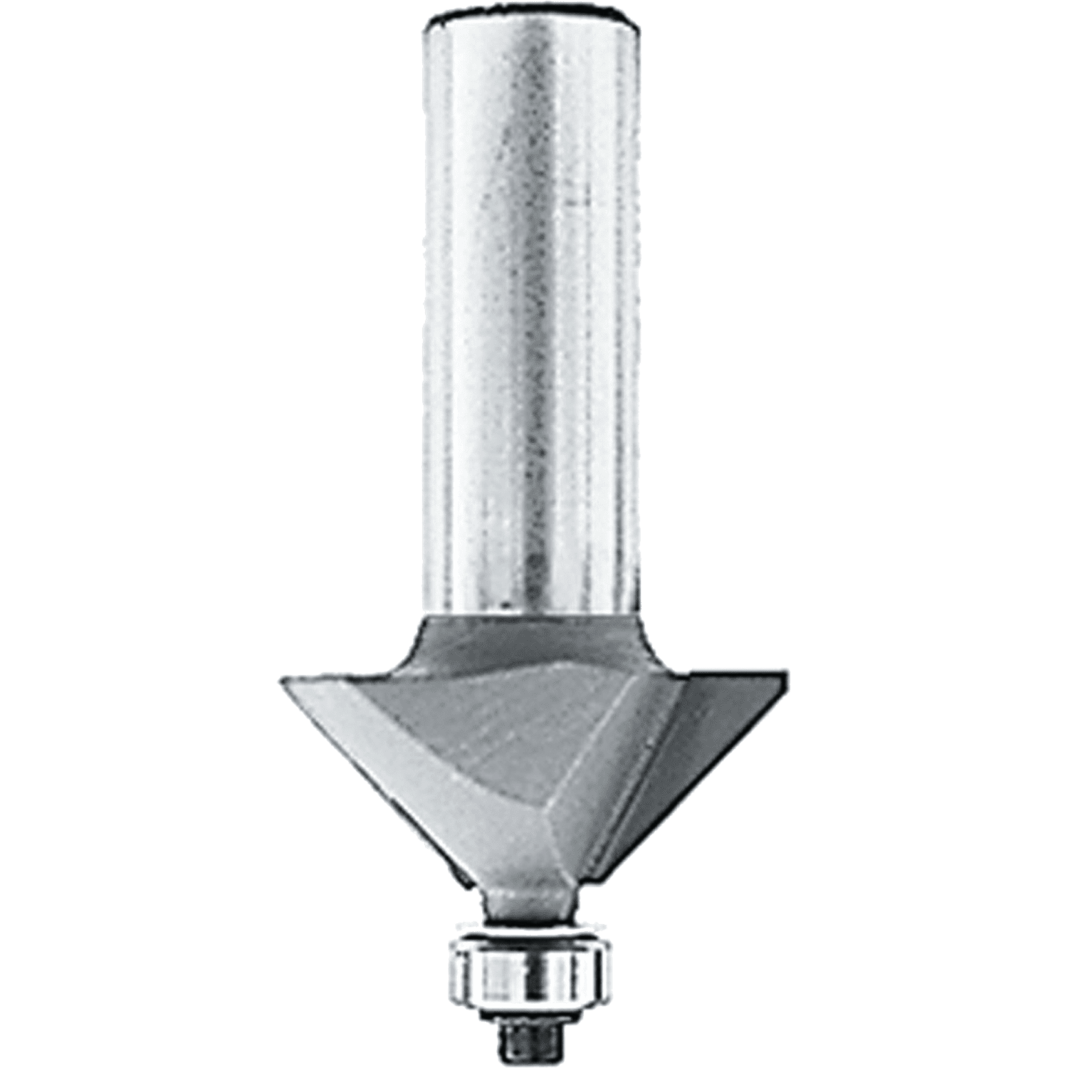 Picture of Router Bit 45 Chamfer 5/8" Length., 2 Flute, 1/2" SH, C.T.