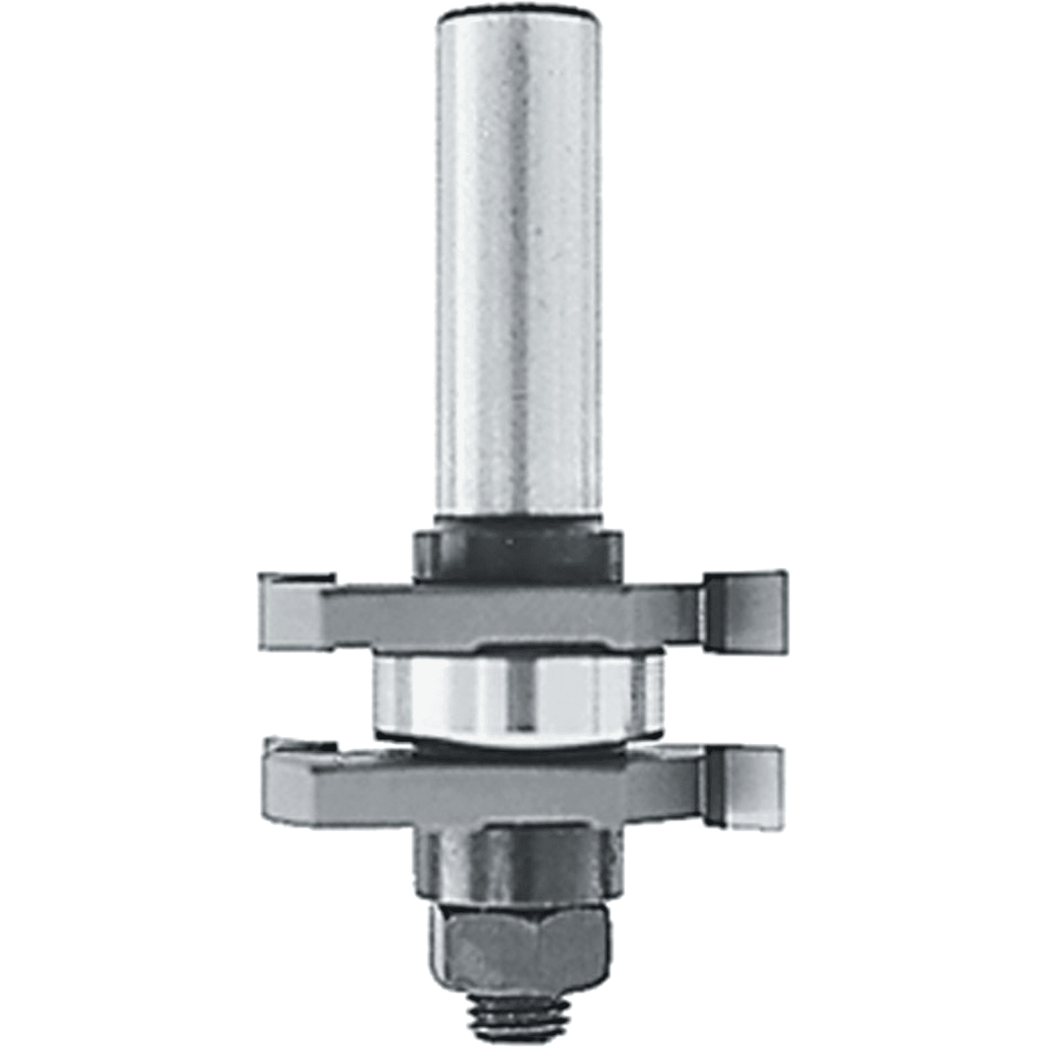 Picture of Router Bit, 1/4" 2 Wing, 2 Cutter T&G, 1/2" SH, C.T.