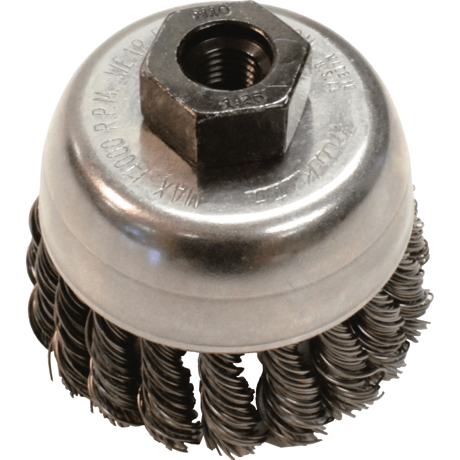 Picture of 2-3/4" Knot Wire Cup Brush, M10 x 1.25