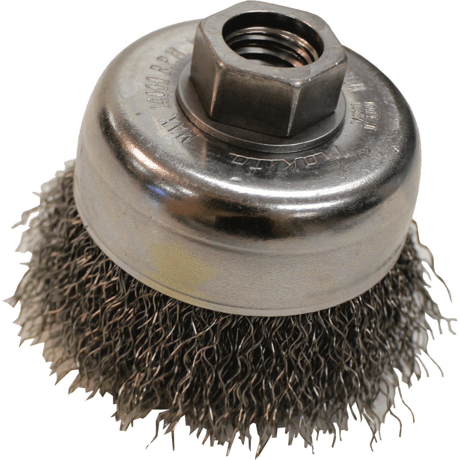 Picture of 3" Crimped Wire Cup Brush, 5/8"-11