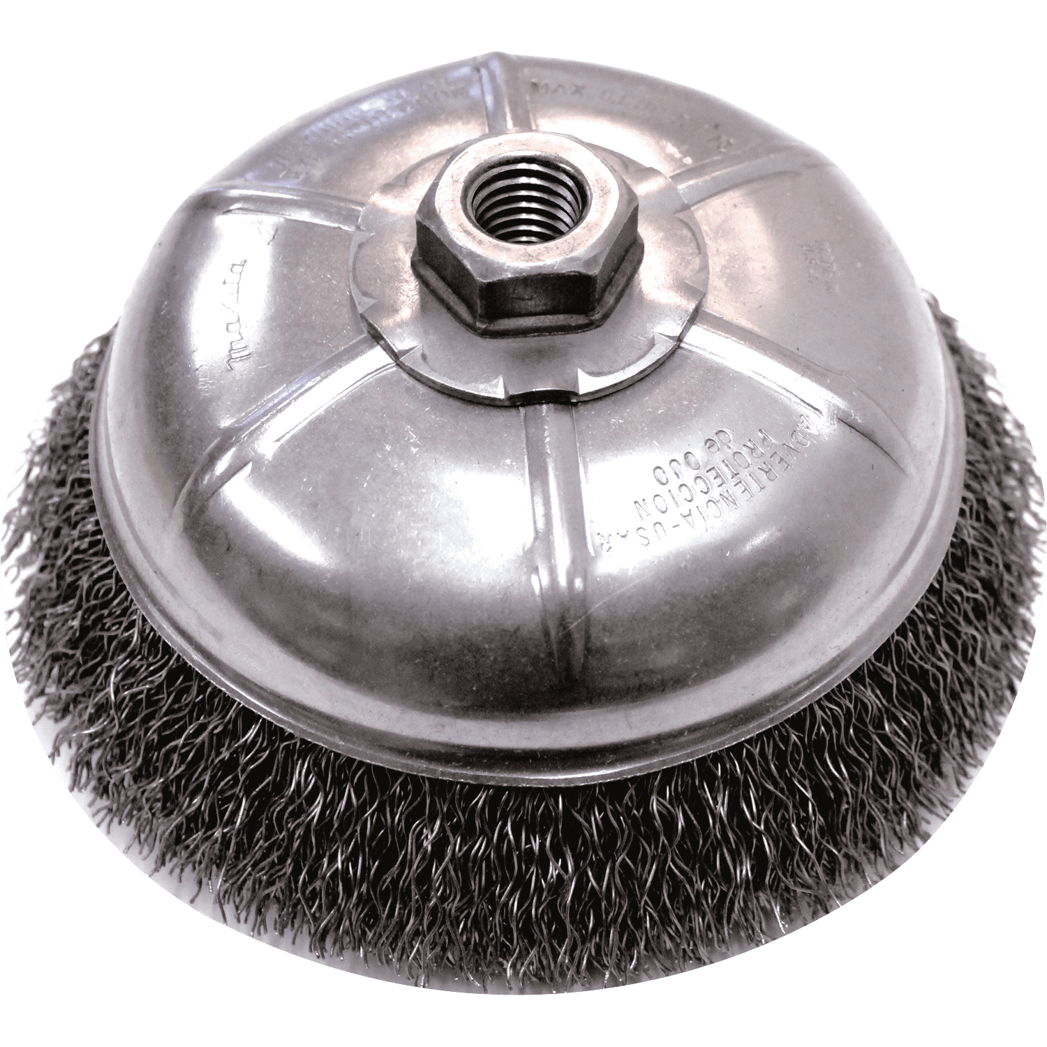 Picture of 6" Crimped Wire Cup Brush, 5/8"-11