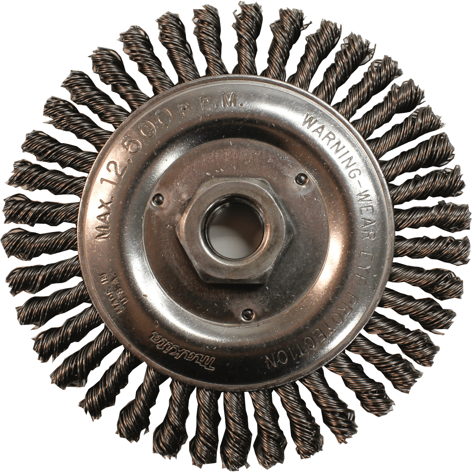 Picture of 5" Stringer Bead Twist Wire Wheel, 5/8"-11