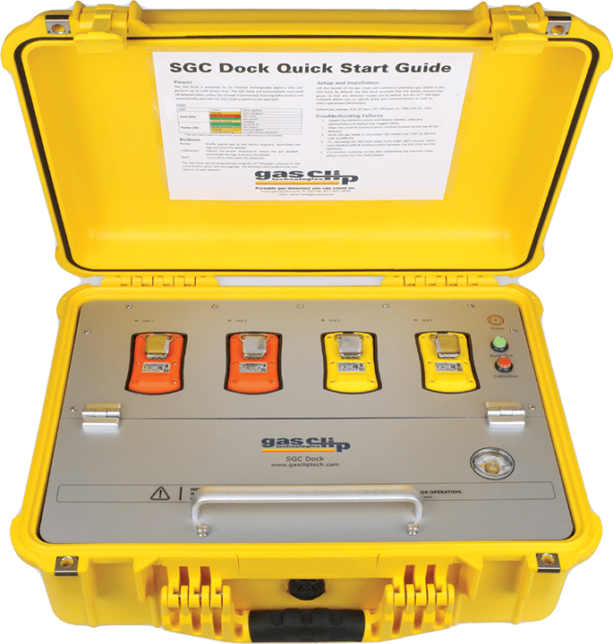 Picture of Gas Detector Gas 1 Gas Clip Technologies - Docking Station