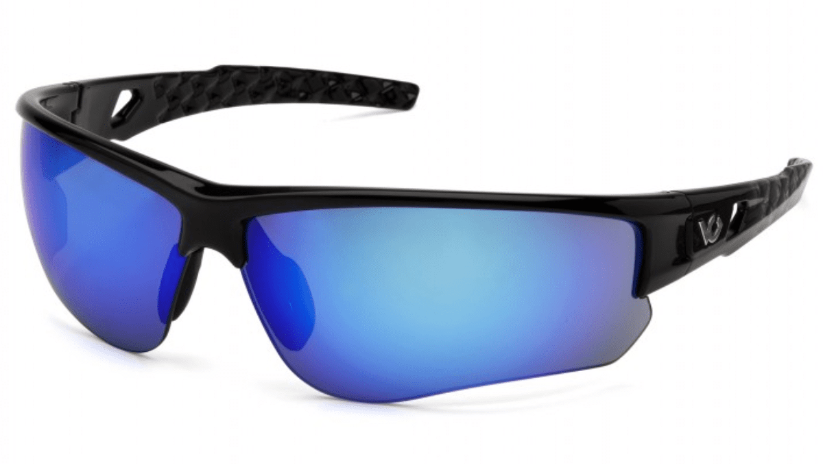 Picture of Safety Glasses Pyramex Atwater Lens Blue Frame Black Anti-Fog