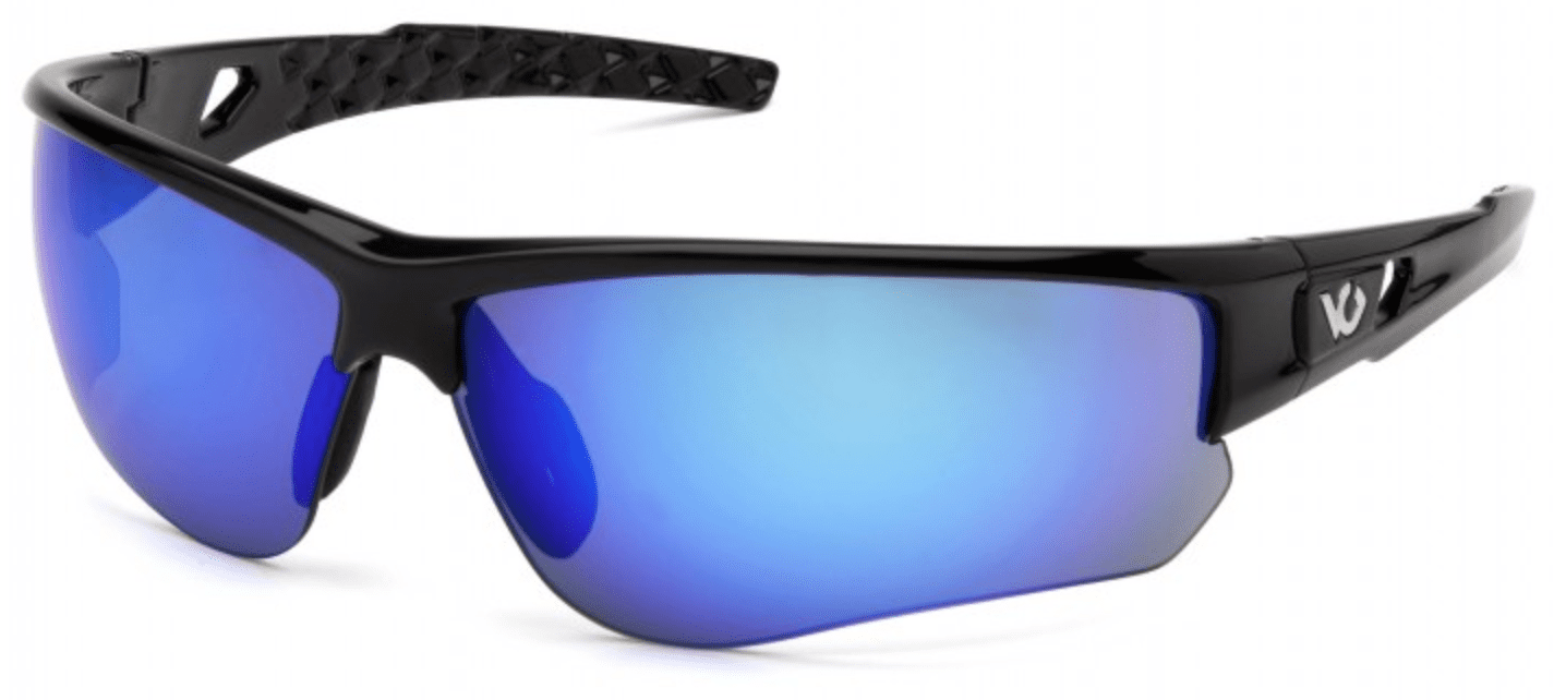 Picture of Safety Glasses Pyramex Atwater Lens Blue Frame Black Anti-Fog