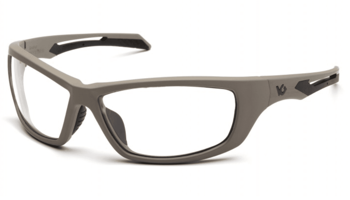 Picture of Safety Glasses Pyramex Howitzer Lens Clear Frame Tan Anti-Fog