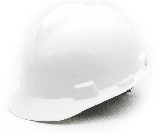 Picture of Hard Hat Cap w/ One-Touch Suspension – White 