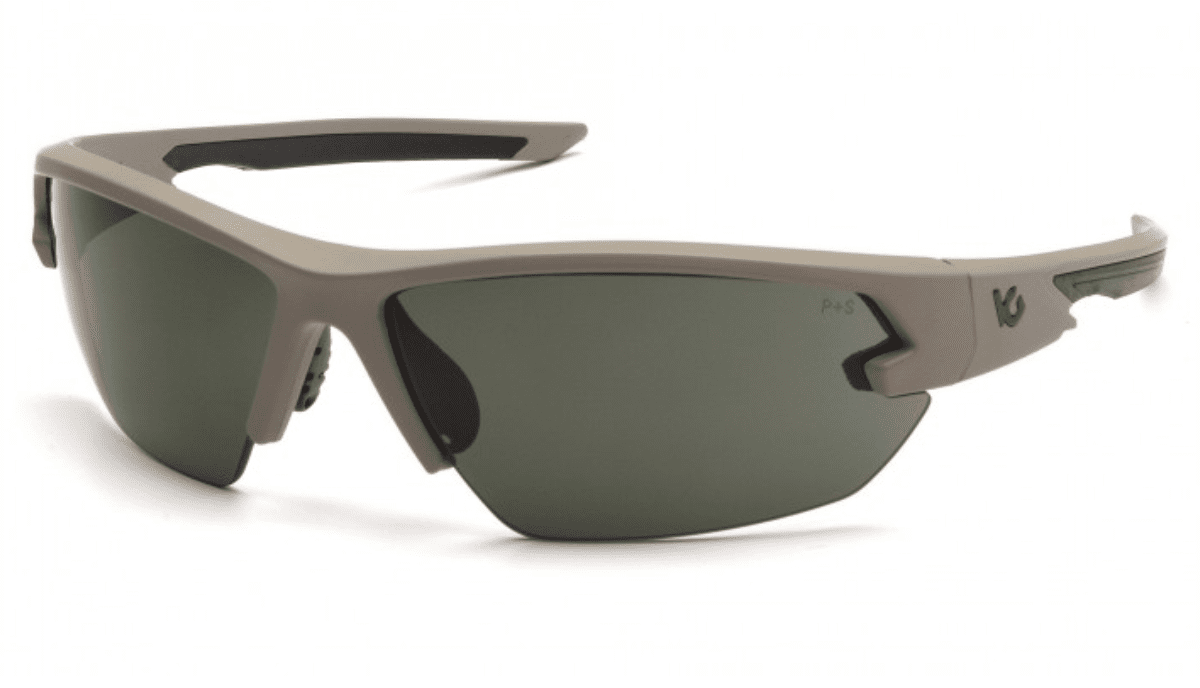 Picture of Safety Glasses Pyramex Semtex Lens Gray Frame Tan Anti-Fog