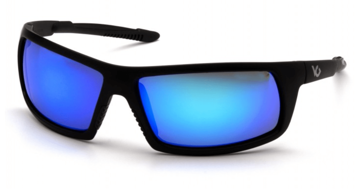 Picture of Safety Glasses Pyramex Stonewall Lens Blue Frame Black Anti-Fog