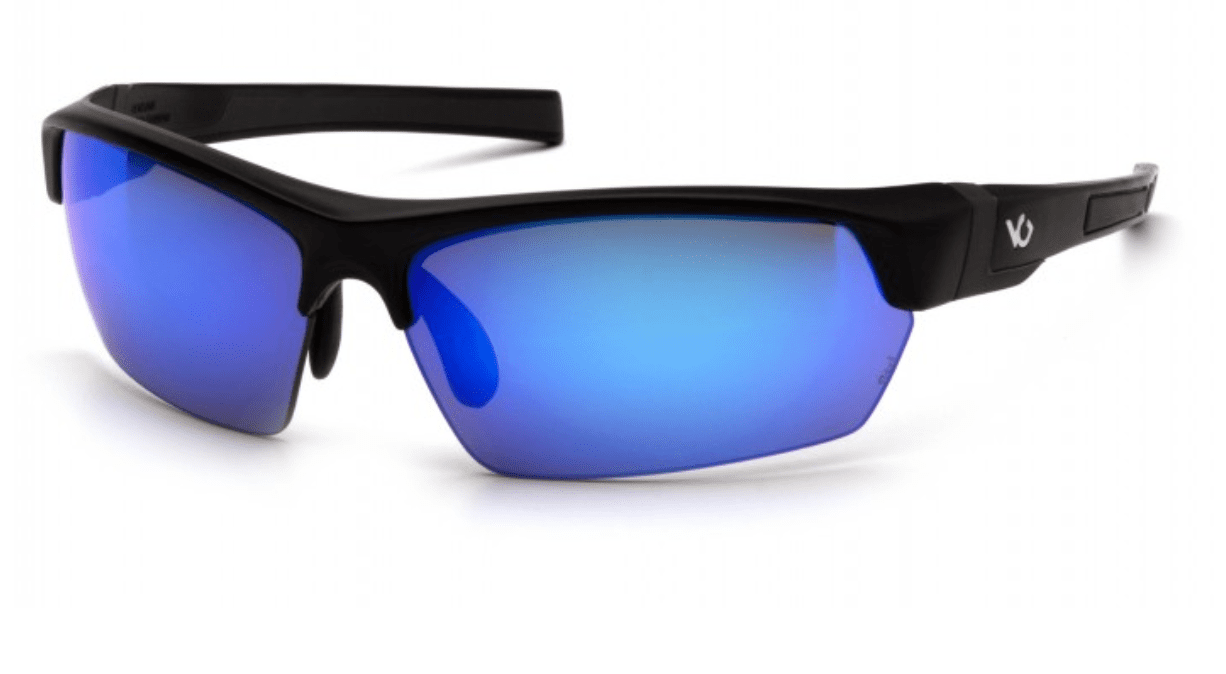 Picture of Safety Glasses Pyramex Tensaw Lens Blue Frame Black Anti-Fog