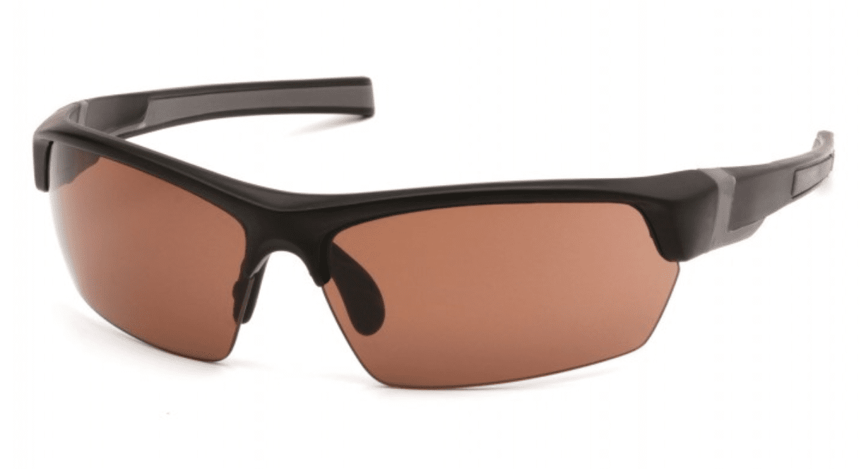 Picture of Safety Glasses Pyramex Tensaw Lens Bronze Frame Black Anti-Fog