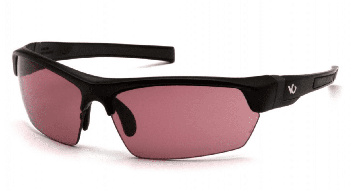 Picture of Safety Glasses Pyramex Tensaw Lens Vermilion Frame Black Anti-Fog