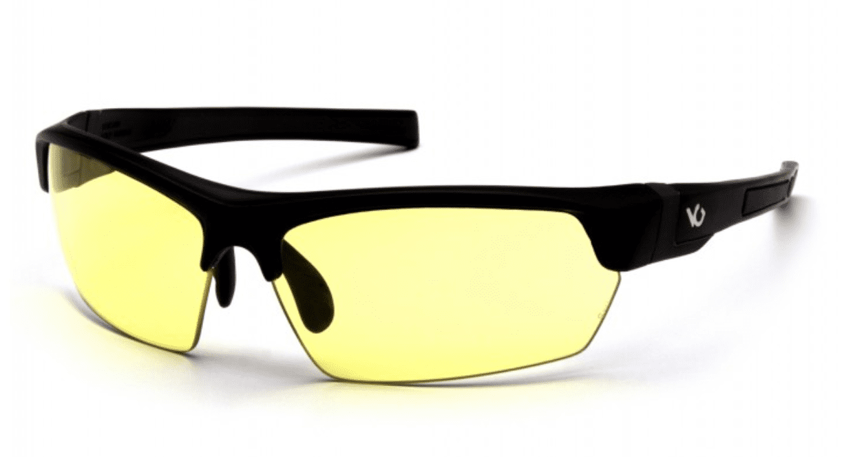 Picture of Safety Glasses Pyramex Tensaw Lens Yellow Frame Black Anti-Fog