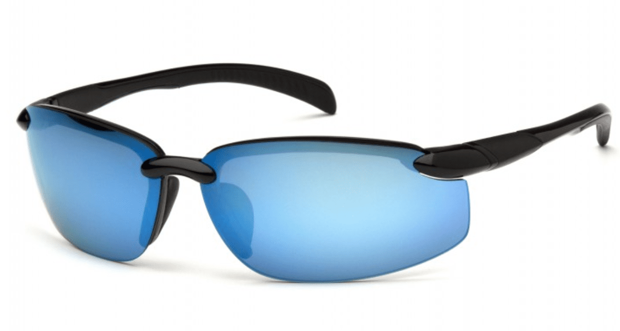 Picture of Safety Glasses Pyramex Waverton Lens Blue Frame Black