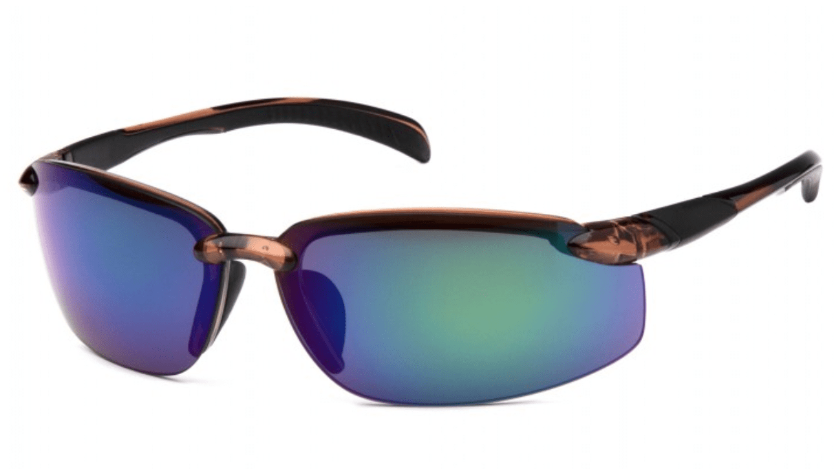 Picture of Safety Glasses Pyramex Waverton Lens Multi-Color Frame Brown