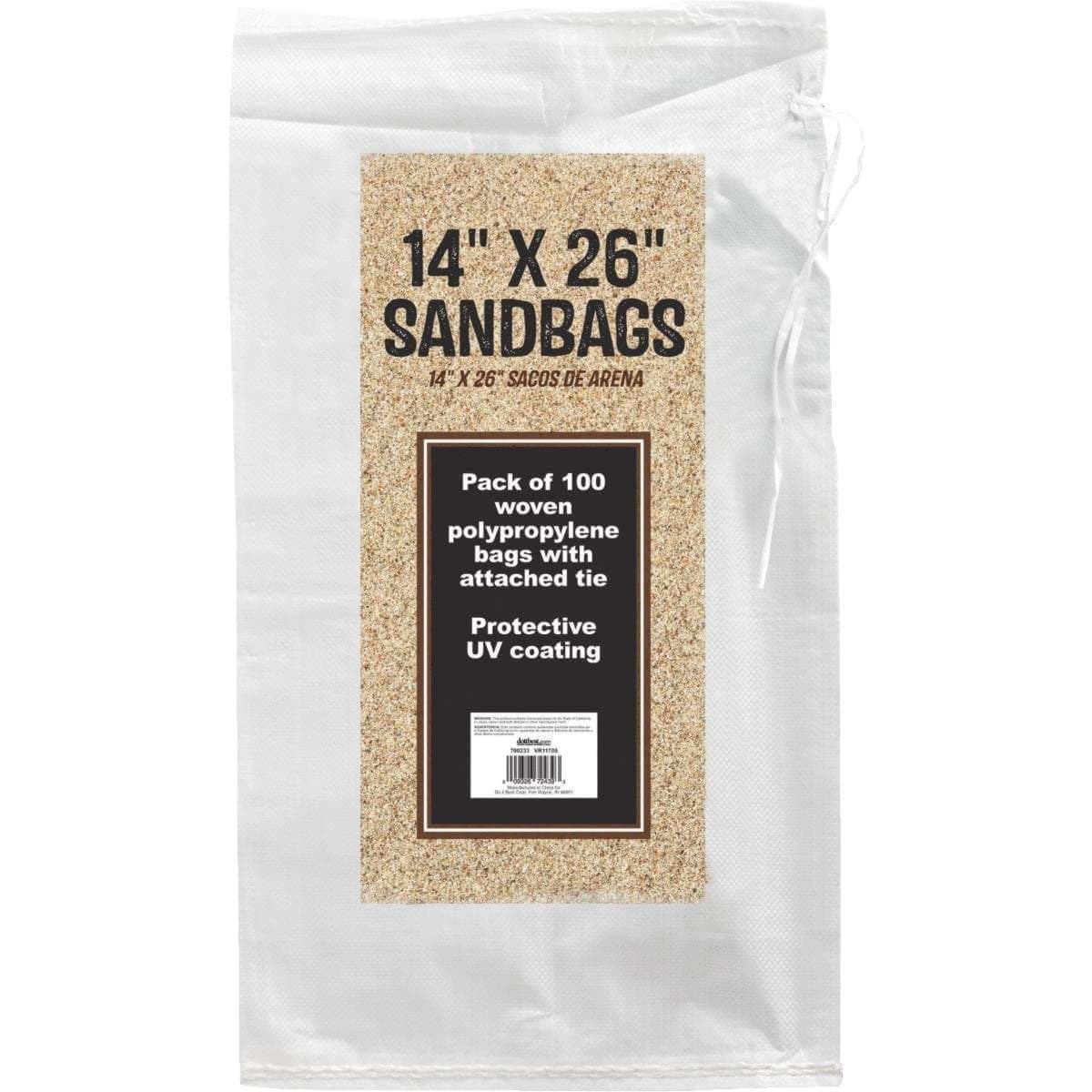 Picture of Volm Empty Sandbags - 14"x26" 1000pk