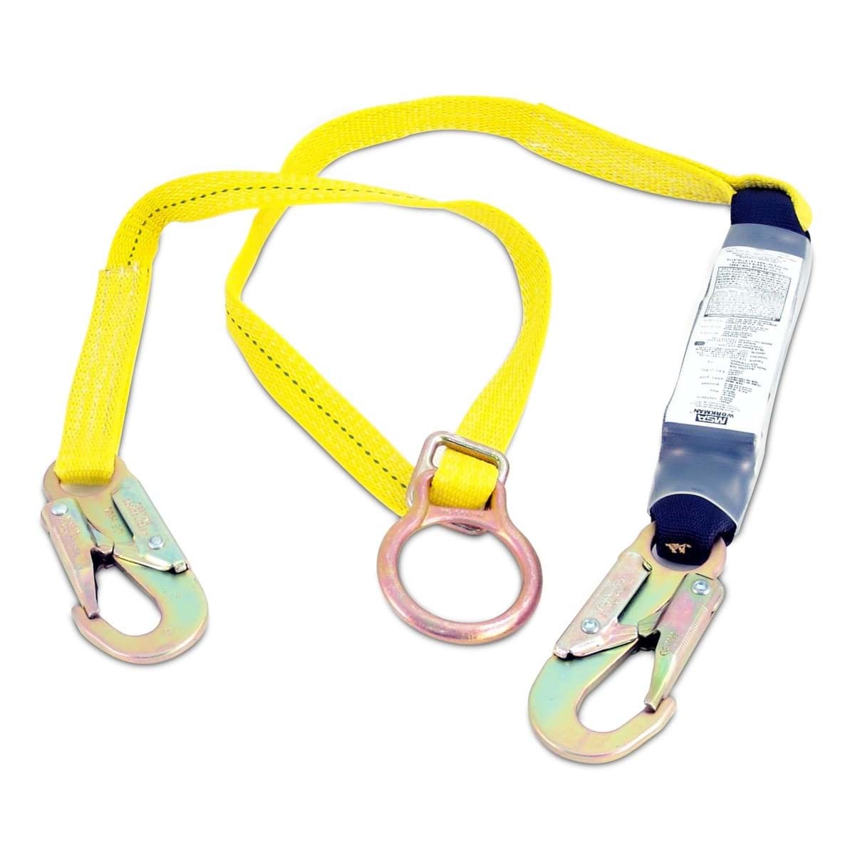 Picture of Lanyard Tie-Back Shock Absorbing w/ D-Ring MSA