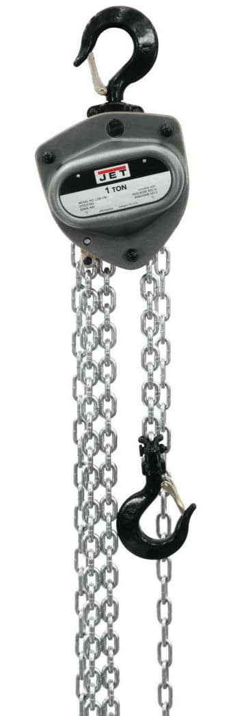 Picture of L-100-100WO-20, 1 Ton Hand Chain Hoist With 20' Lift & Overload Protection