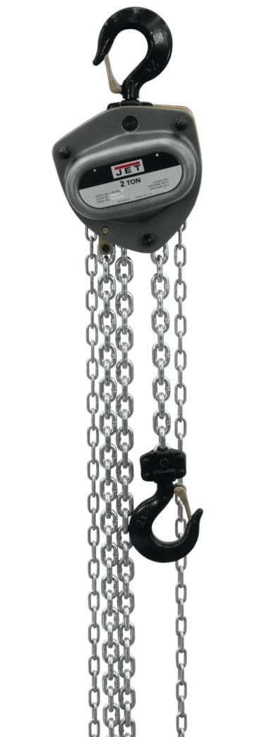 Picture of L-100-200WO-15, 2 Ton Hand Chain Hoist With 15' Lift & Overload Protection