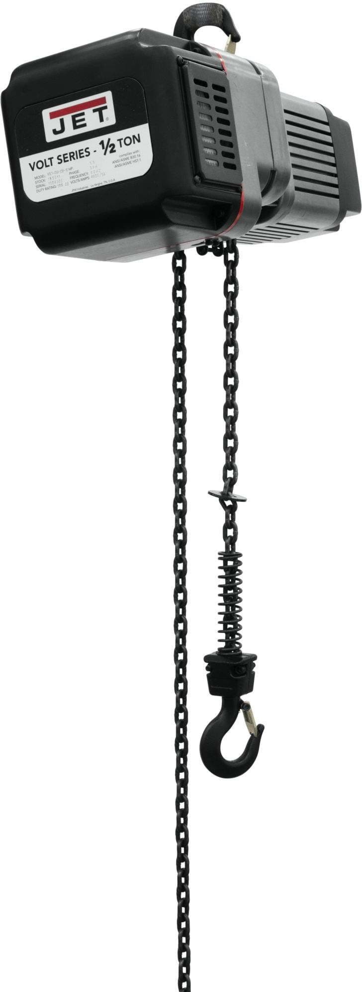 Picture of 1/2AEH-32-10, 1/2-Ton VFD Electric Hoist 1-Phase or 3-Phase With 10' Lift