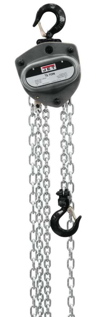 Picture of L-100-50WO-15, 1/2 Ton Hand Chain Hoist With 15' Lift & Overload Protection