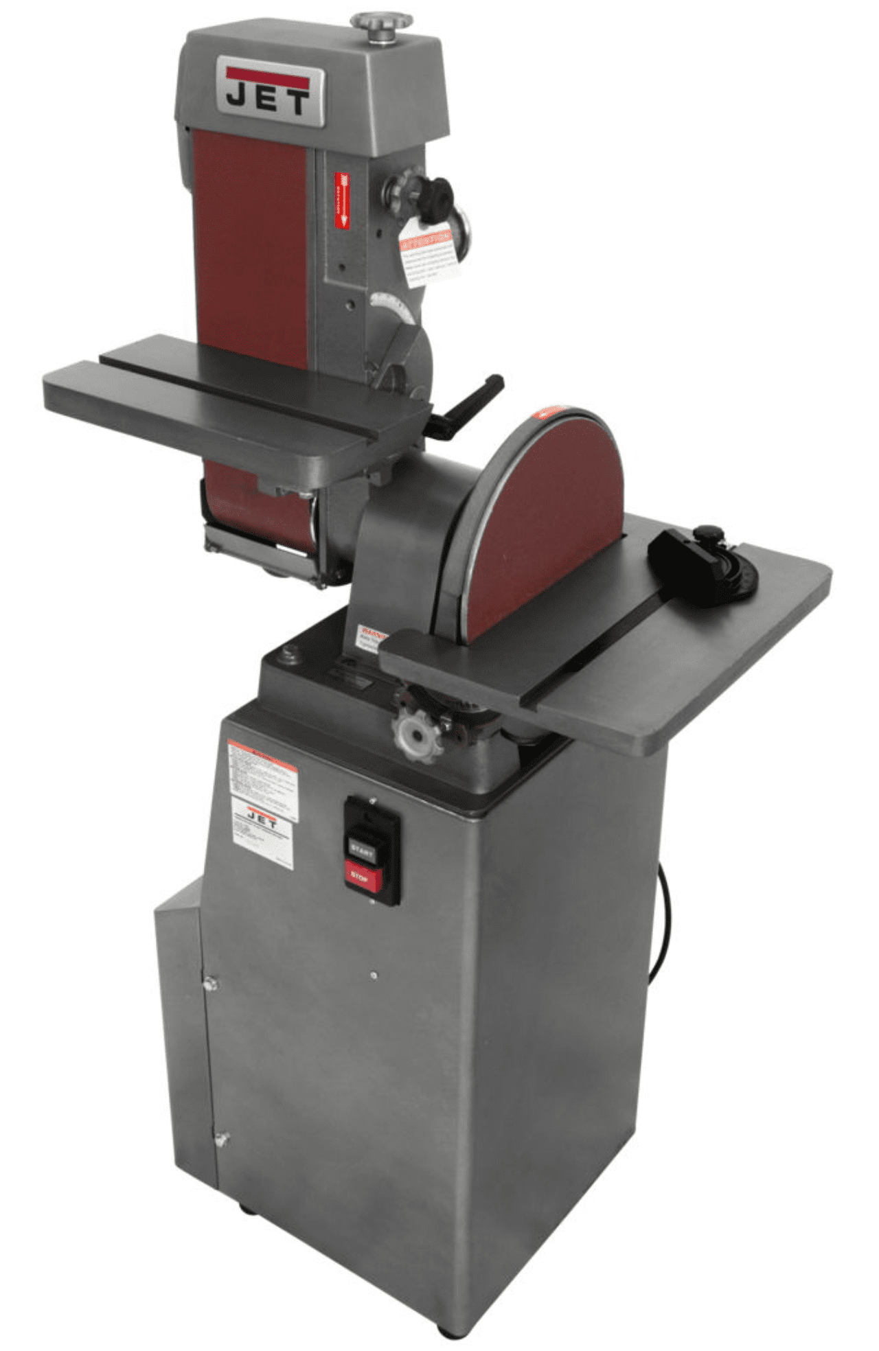 Picture of J-4200A, 6 x 48 Industrial Combination Belt and Disc Finishing Machine 115V 1Ph