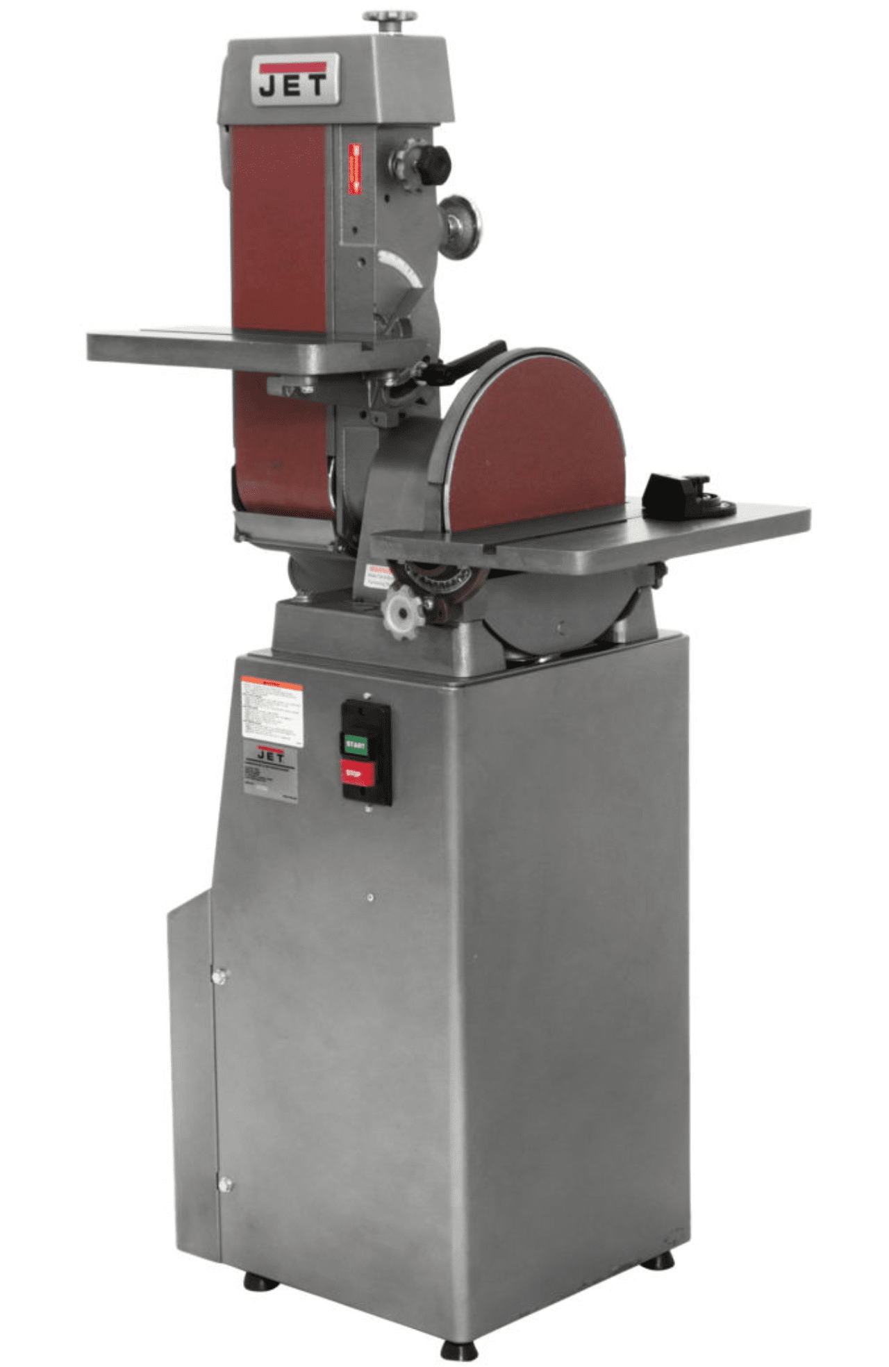 Picture of J-4202A, 6 x 48 Industrial Combination Belt and Disc Finishing Machine 230V 3Ph