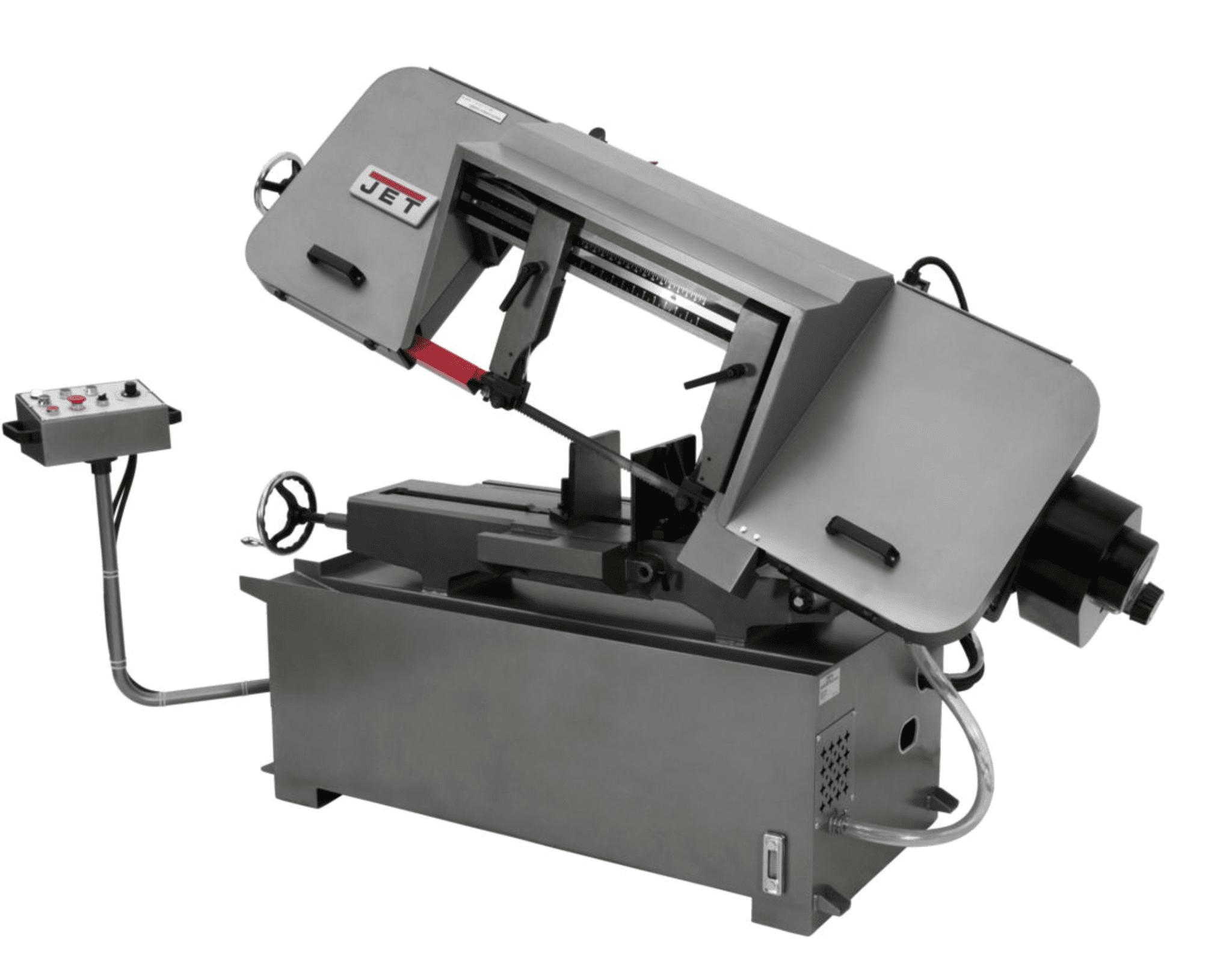 Picture of J-7060, 12" x 20" Semi-Automatic Horizontal Bandsaw 460V 3Ph