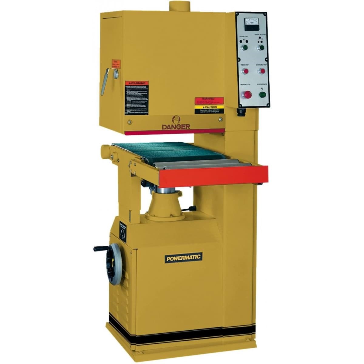 Picture of Model 1632 Open End Belt Sander, 5HP, 1Ph, 230V (1/4HP, 1Ph Feed Motor)