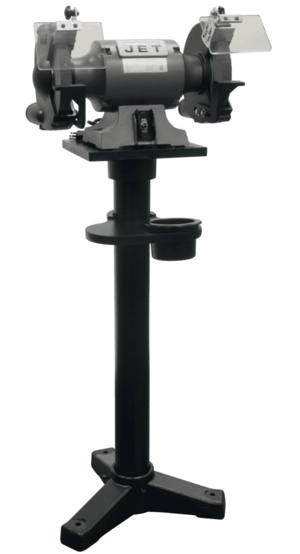 Picture of JBG-10A, 10" Shop Bench Grinder and JPS-2A Stand