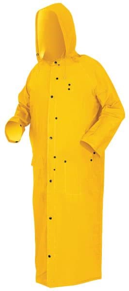 Picture of Raincoat w/ Hood 60” Yellow – L