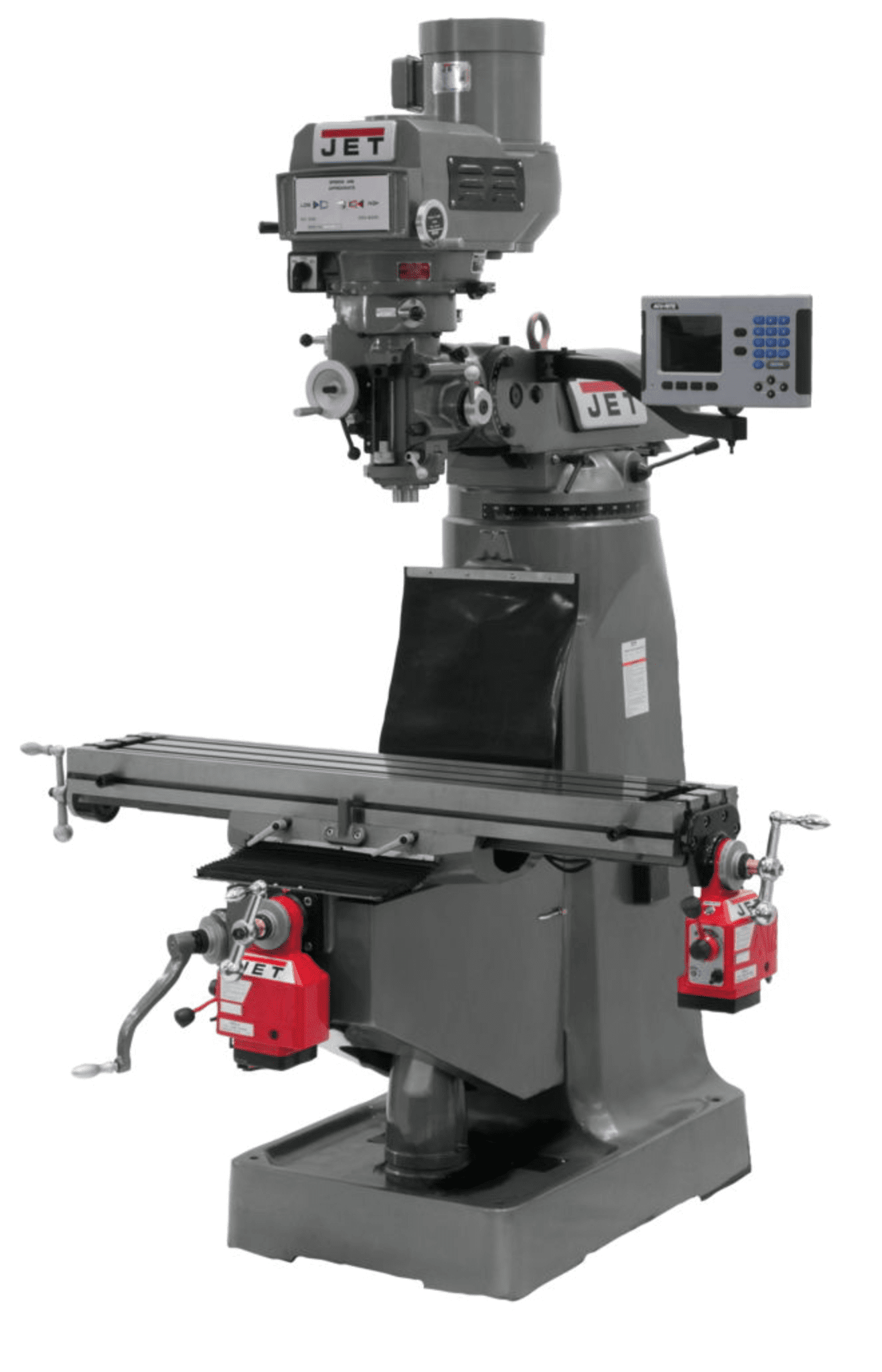 Picture of JTM-4VS-1 Mill with 203 3AXIS QUIL DRO,X&Y TPFA