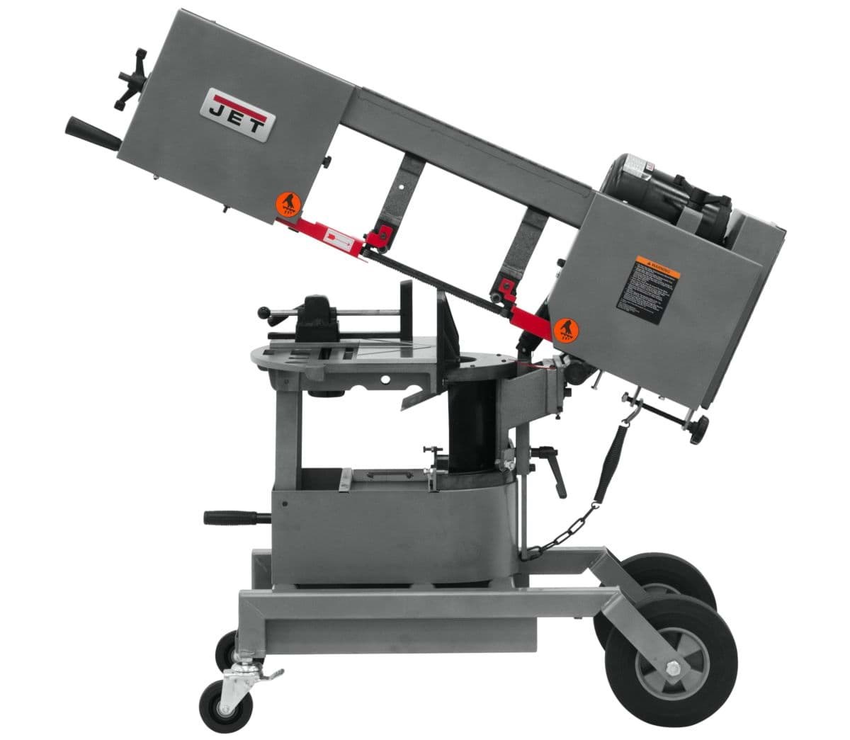 Picture of The Jet JET 8”  Horizontal/Vertical Dual Mitering Portable Band Saw , 1HP, 115V, 1 Ph