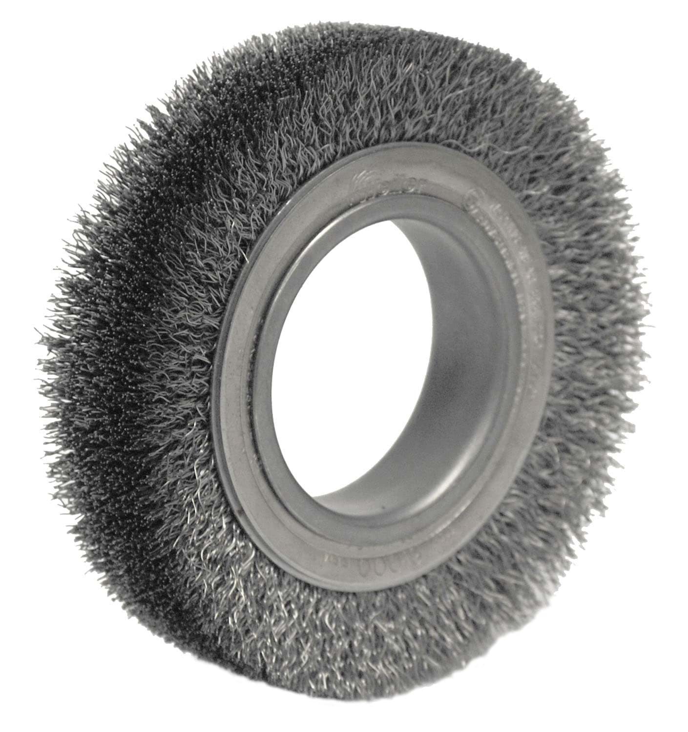 Picture of 4-1/2" Medium Face Crimped Wire Wheel, .0118" Steel Fill, 2" Arbor Hole