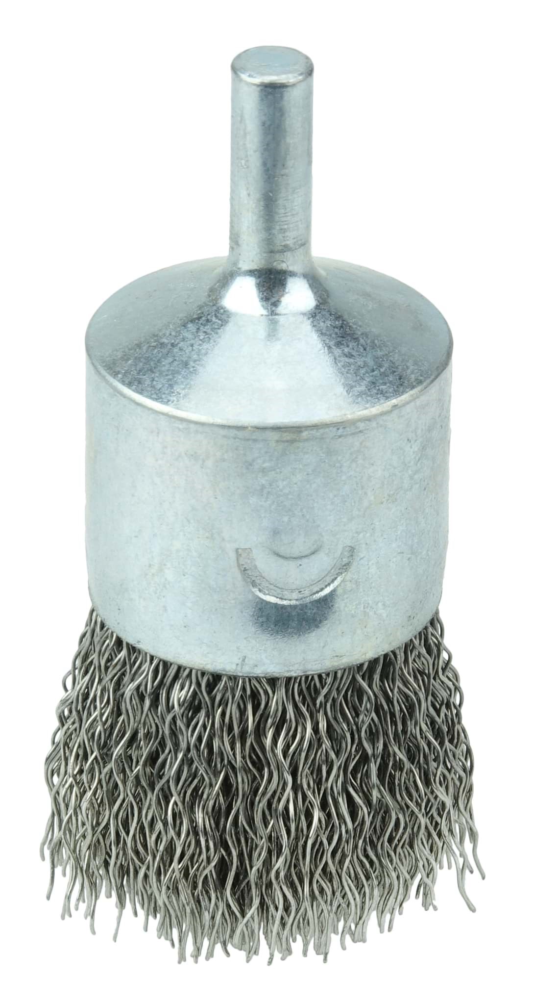 Picture of 1" Crimped Wire End Brush, .020" Stainless Steel Fill