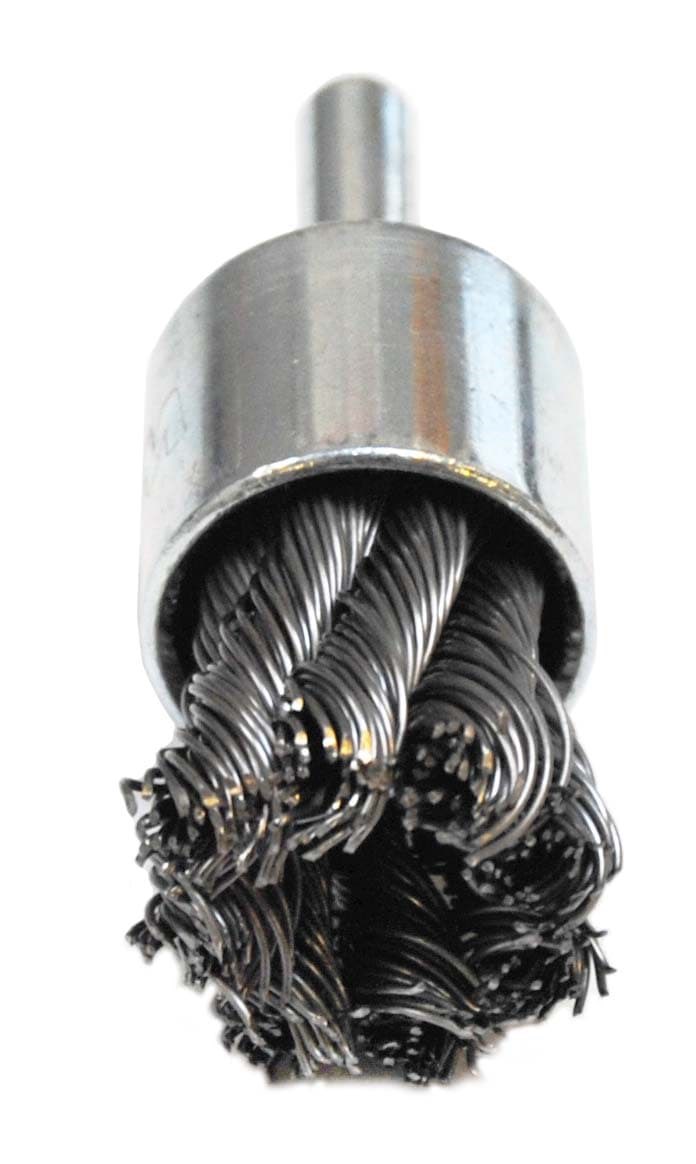 Picture of 3/4" Knot Wire End Brush, .020" Steel Fill