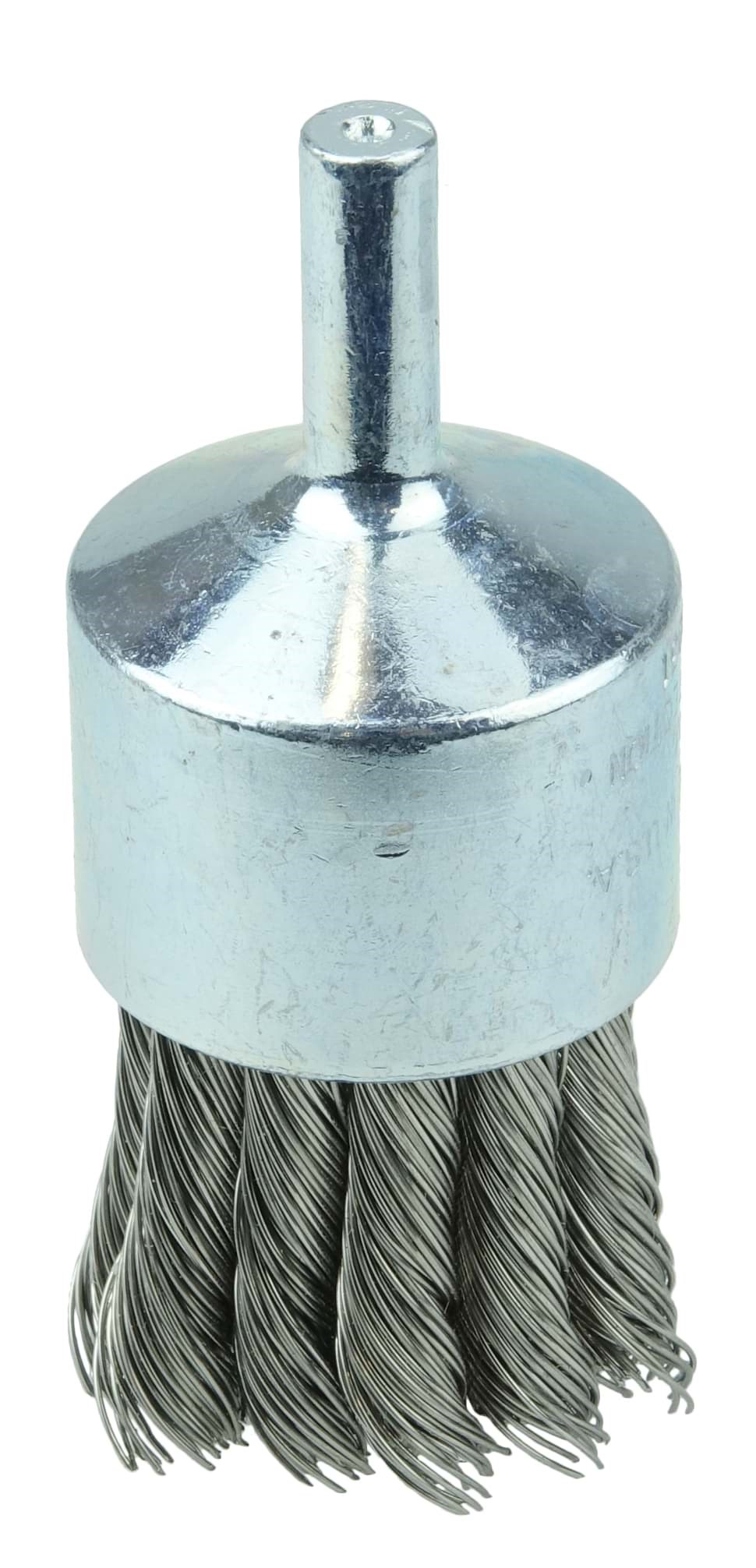 Picture of 1-1/8" Knot Wire End Brush, .014" Stainless Steel Fill