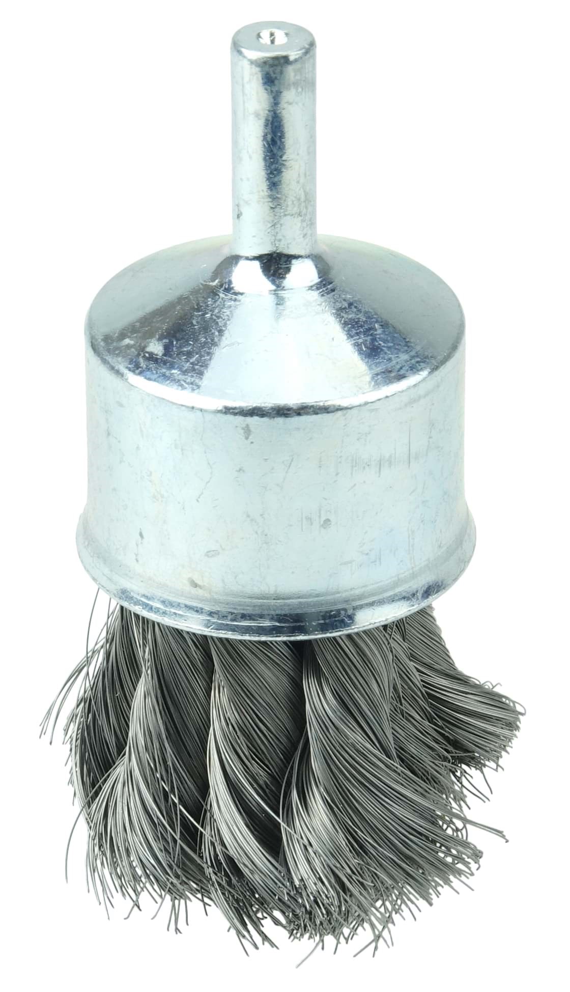 Picture of 1-1/8" Knot Wire End Brush, .006" Steel Fill