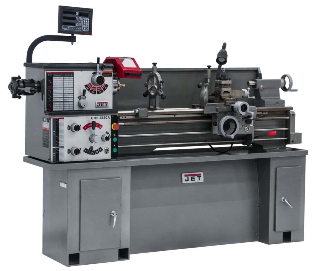 Picture of GHB-1340A Lathe with NEWALL DP700 DRO