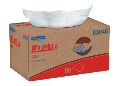 Picture of Shop Towel L40 Box – White 