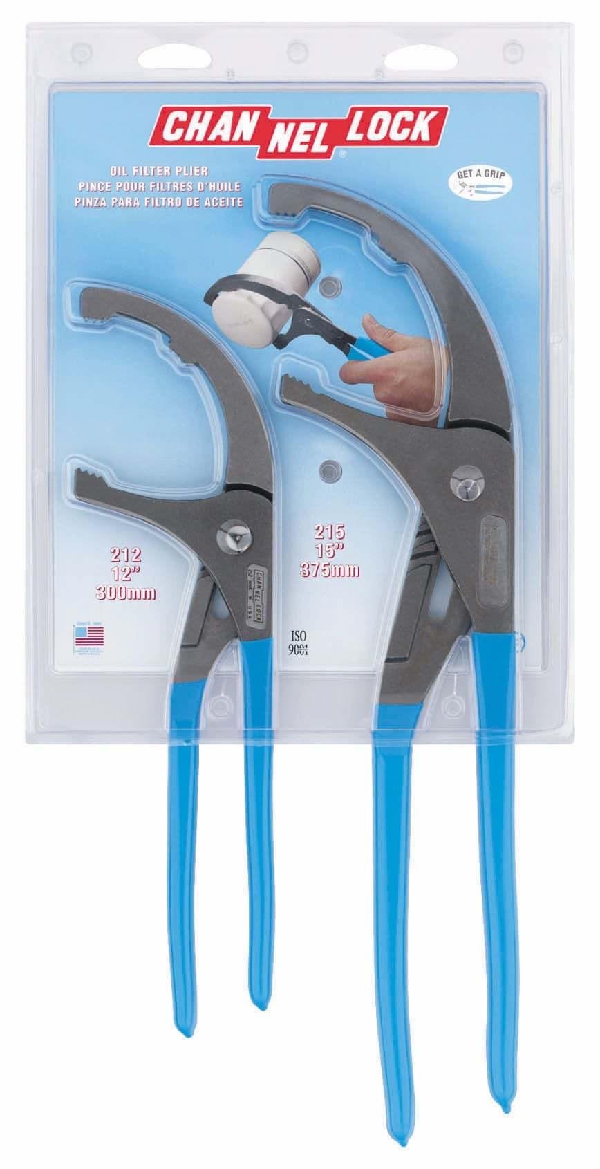 Picture of Filter Pliers Channellock – 2pc. Set 