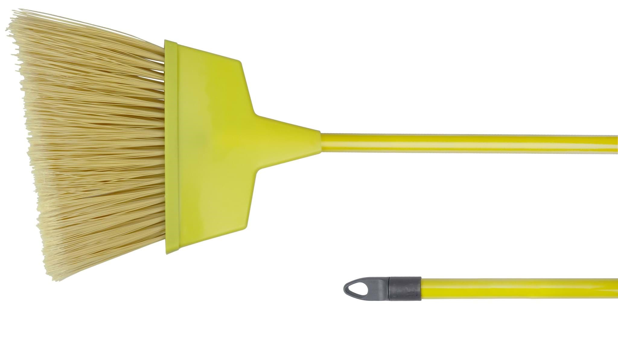 Picture of Large Angle Broom, Flagged Plastic Fill, 54" Overall Length