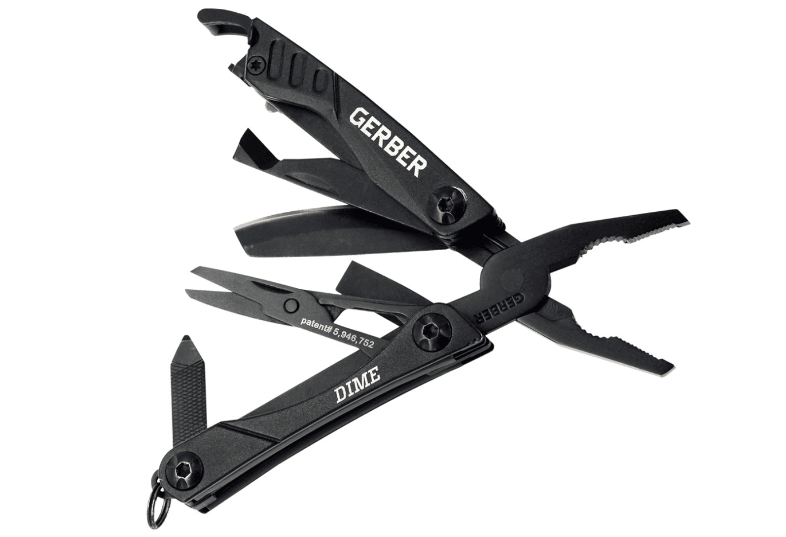 Picture of Knife Multi Gerber Work - Dime Black