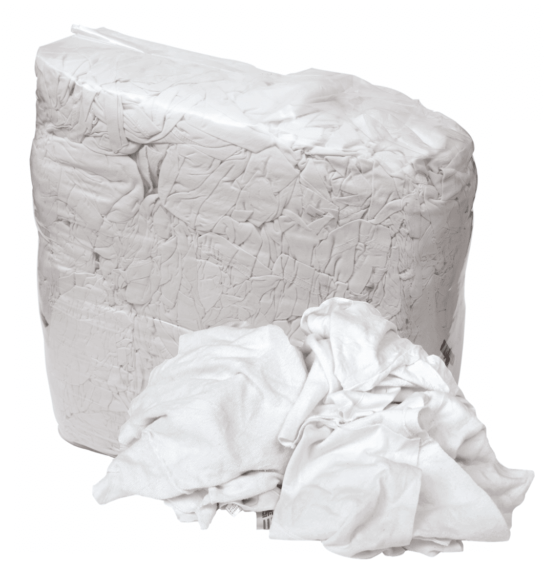 Picture of Rag White T-Shirt Bag – 25lb. 