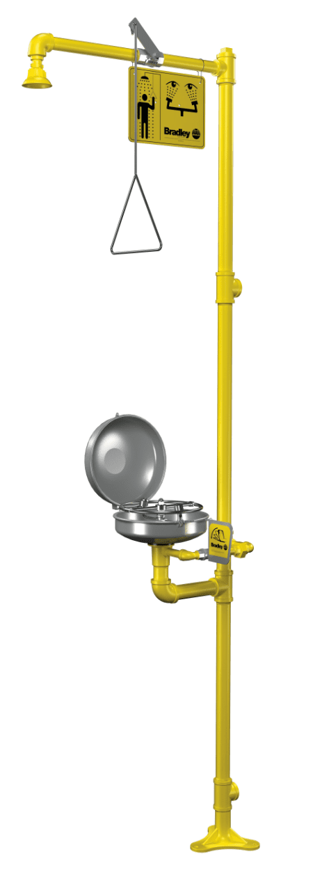 Picture of Eyewash and Shower Station Bradley